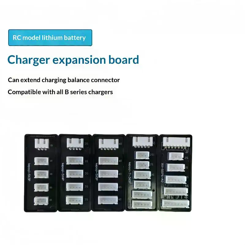 12S Lipo Battery Balancing Board - Parallel opladen van Lipo-batterijen! 1 set