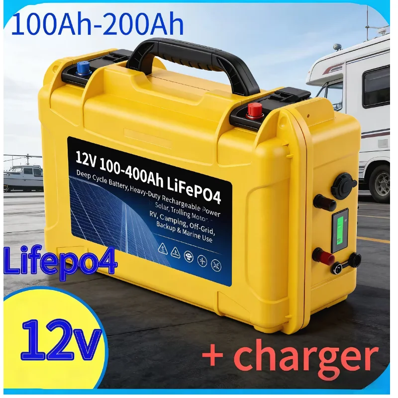 Lifepo4 12V 100Ah Bms Bluetooth - 12V LiFePO4 100-200Ah | Bluetooth BMS