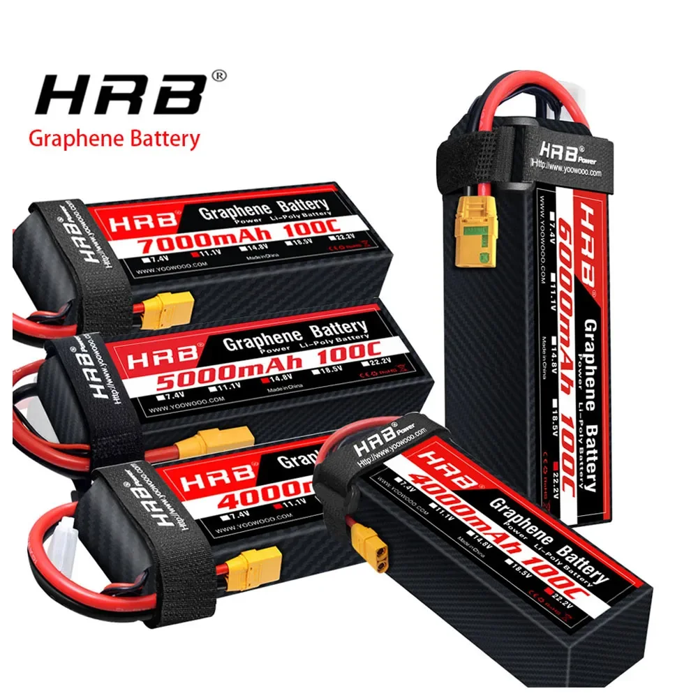 6S Lipo Battery 22.2V 5000Mah - Grafeen Batterij 2S 3S 4S 6S