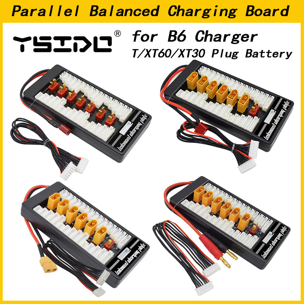 12S Lipo Battery Balancing Board - Multi 2S-6S Lipo Parallelle Evenwichtige Plaat