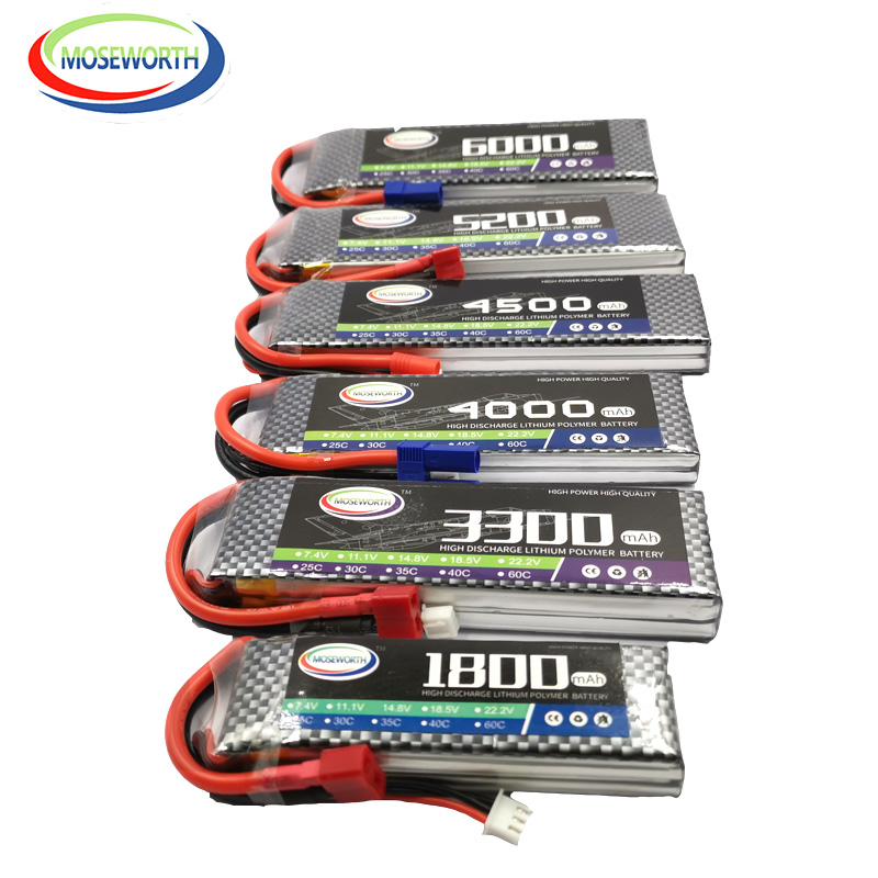 4S Lipo Battery 14.8V 6000Mah - 2S 3S 4 4s 6S 2200