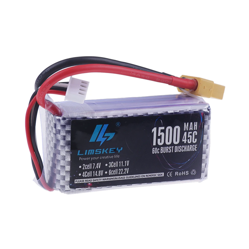 2S 3S 4S 6S Lipo Batterij 7.4V - 4S Lipo Battery 14.8V 6000Mah recensie en prijs