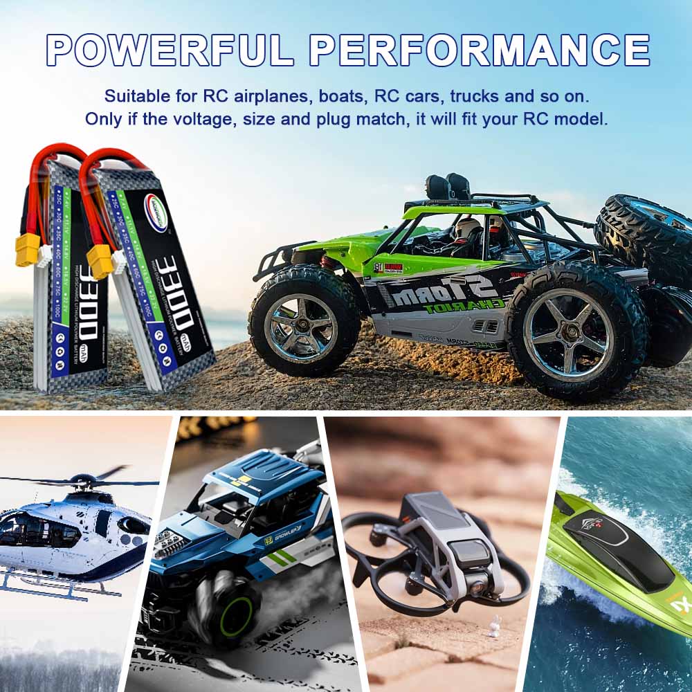 Rc Lipo Batterij 2S 3S 4S 5S 6 - 6S Lipo Battery 22.2V 5000Mah recensie en prijs