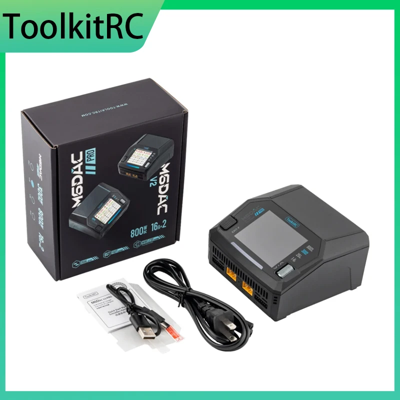 ToolkitRC M6DAC V2 M6DAC Pro D - Toolkitrc M6Dac Smart Charger recensie en prijs