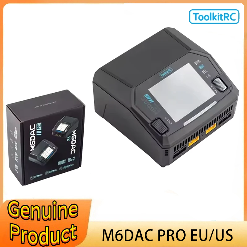 ToolkitRC M6DAC V2 Pro Dual Ch - Toolkitrc M6Dac Smart Charger recensie en prijs