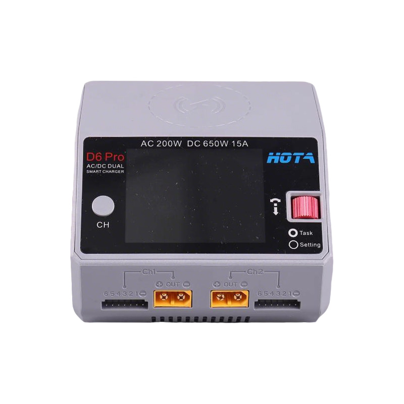 SNQP HOTA D6 Pro batterijlader - Hota D6 Pro Dual Lipo Charger recensie en prijs