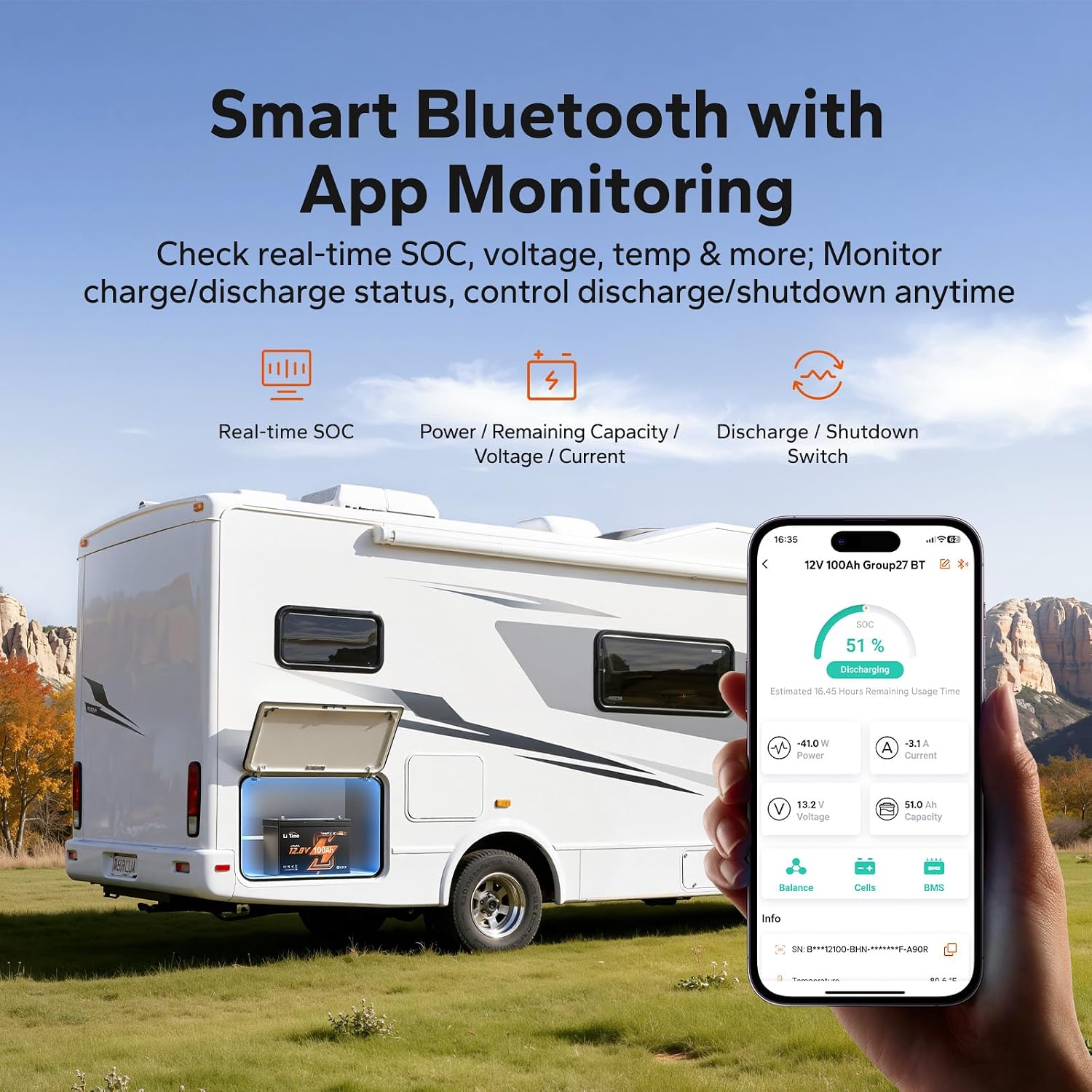 12V 100Ah LiFePO4 Batterij, Gr - Lifepo4 12V 100Ah Bms Bluetooth recensie en prijs