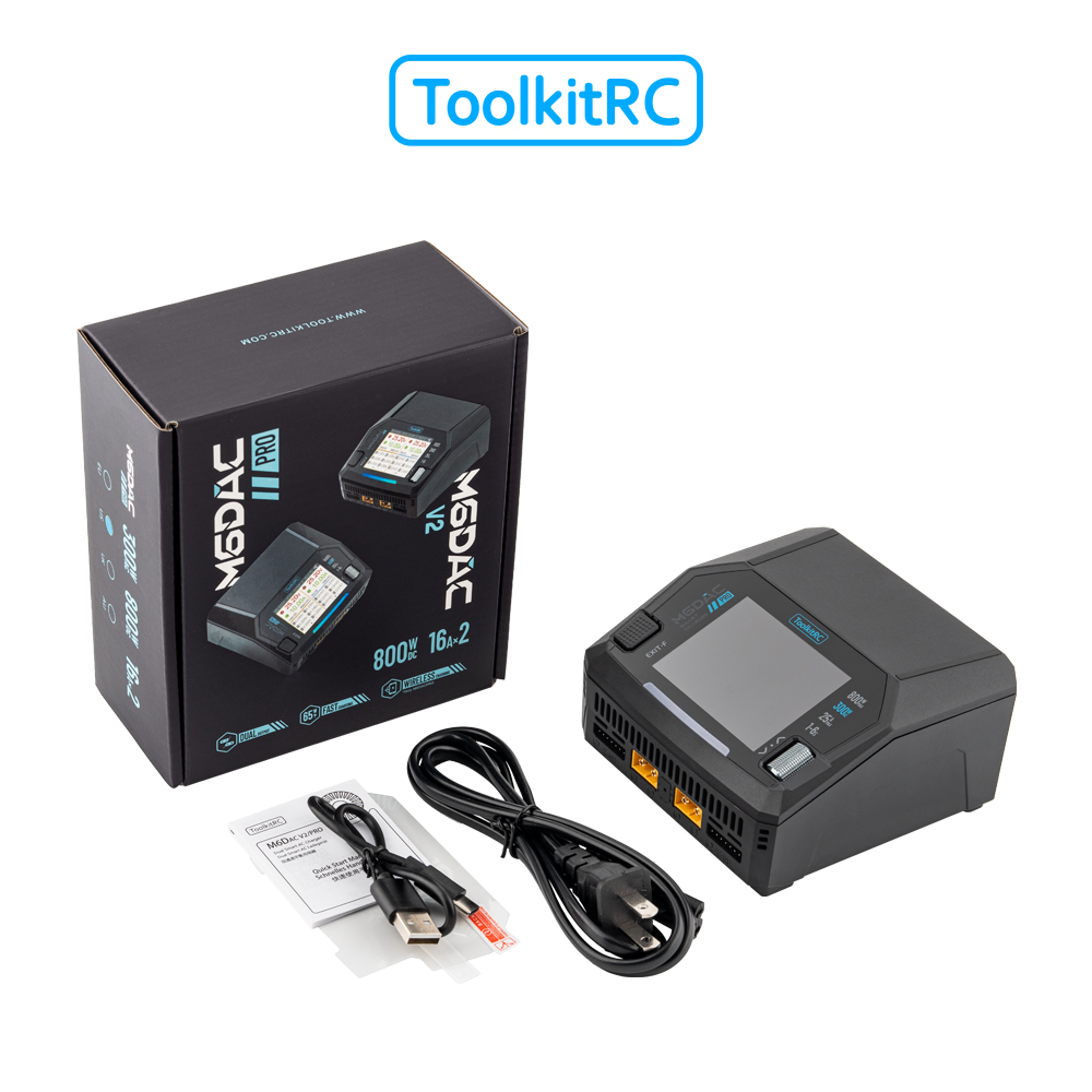 ToolkitRC M6DAC V2 M6DAC Pro D - Toolkitrc M6Dac Smart Charger recensie en prijs