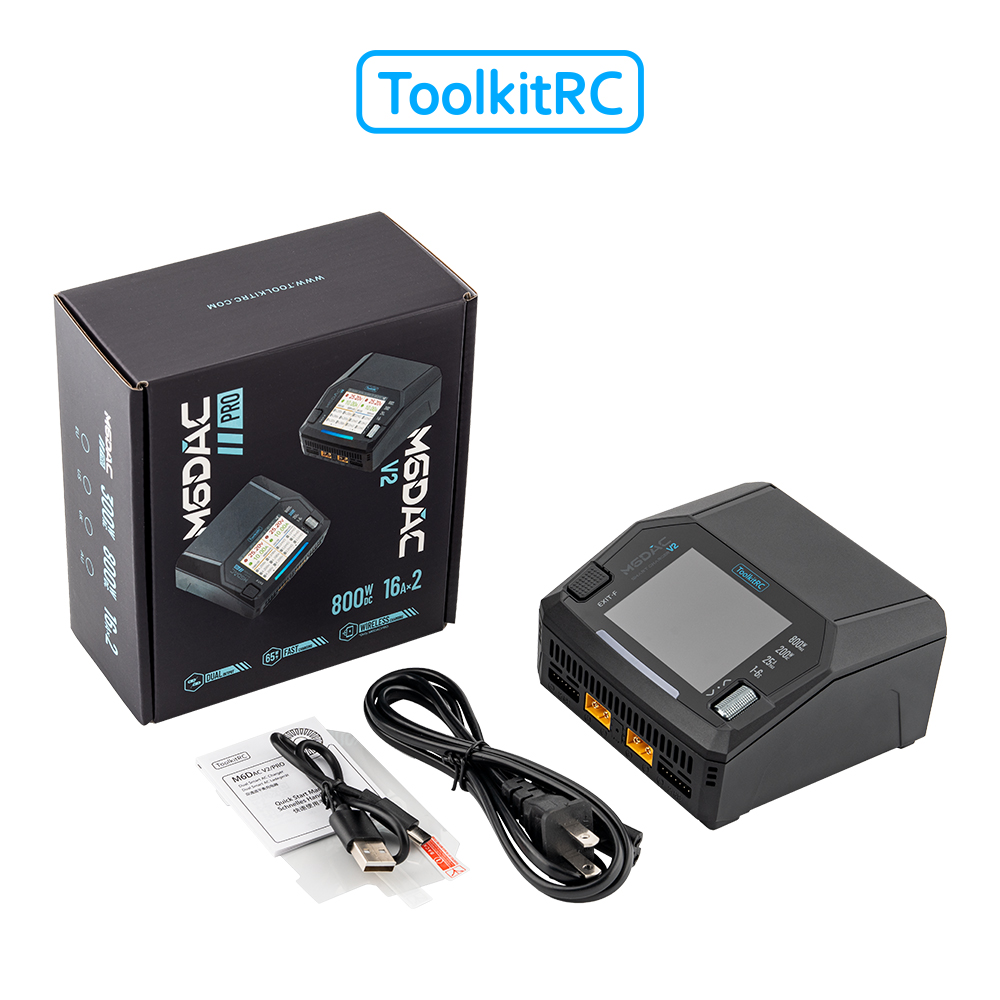 ToolkitRC M6DAC V2 M6DAC Pro D - Toolkitrc M6Dac Smart Charger recensie en prijs