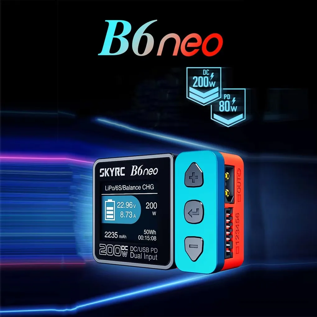 SkyRC B6 Neo Smart Charger DC  - Skyrc B6 Neo Smart Charger recensie en prijs