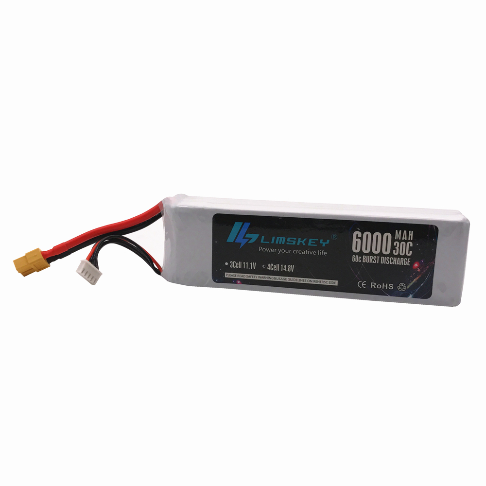 Lismkey 14.8V 6000mAh 30C Burs - 4S Lipo Battery 14.8V 6000Mah recensie en prijs