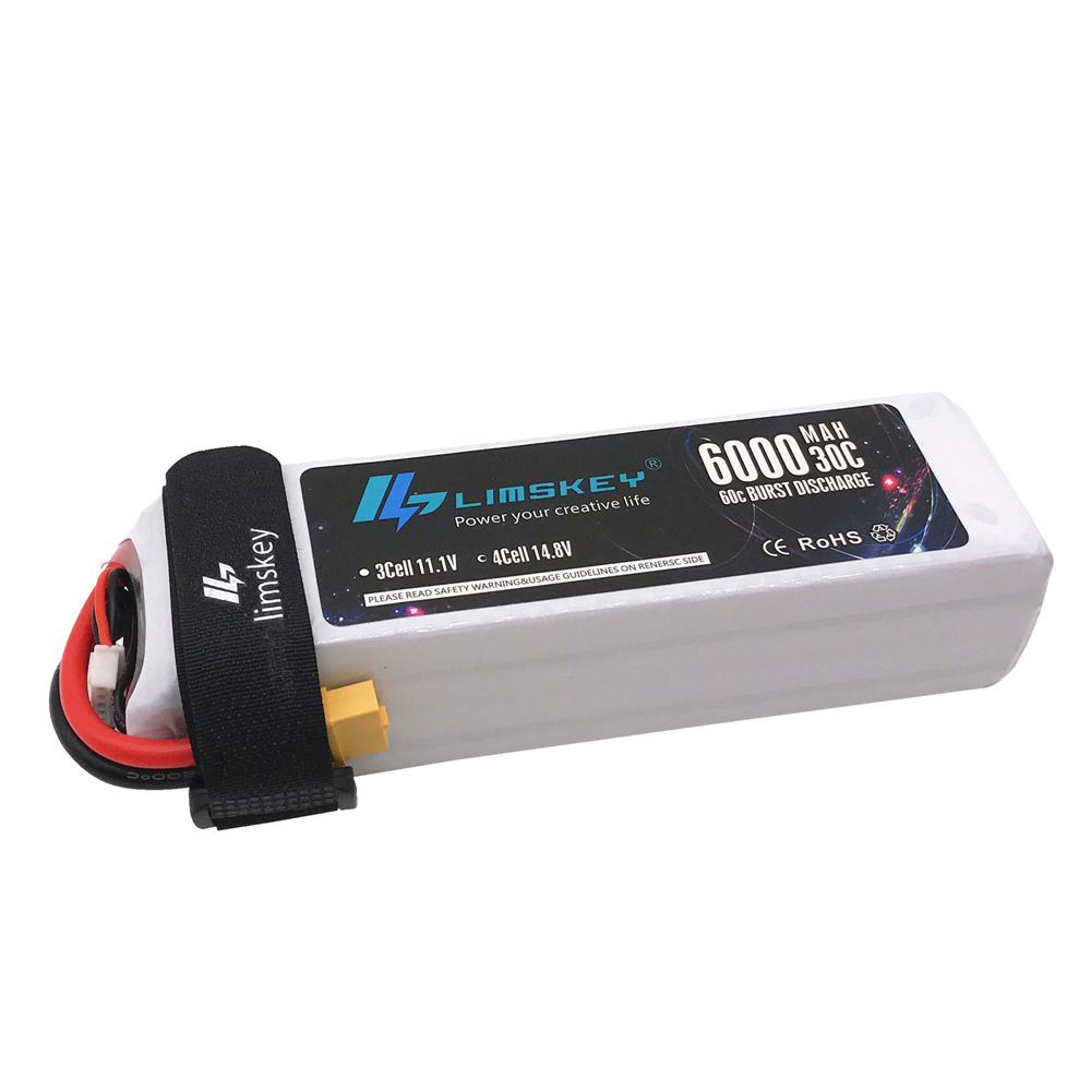 Lismkey 14.8V 6000mAh 30C Burs - 4S Lipo Battery 14.8V 6000Mah recensie en prijs