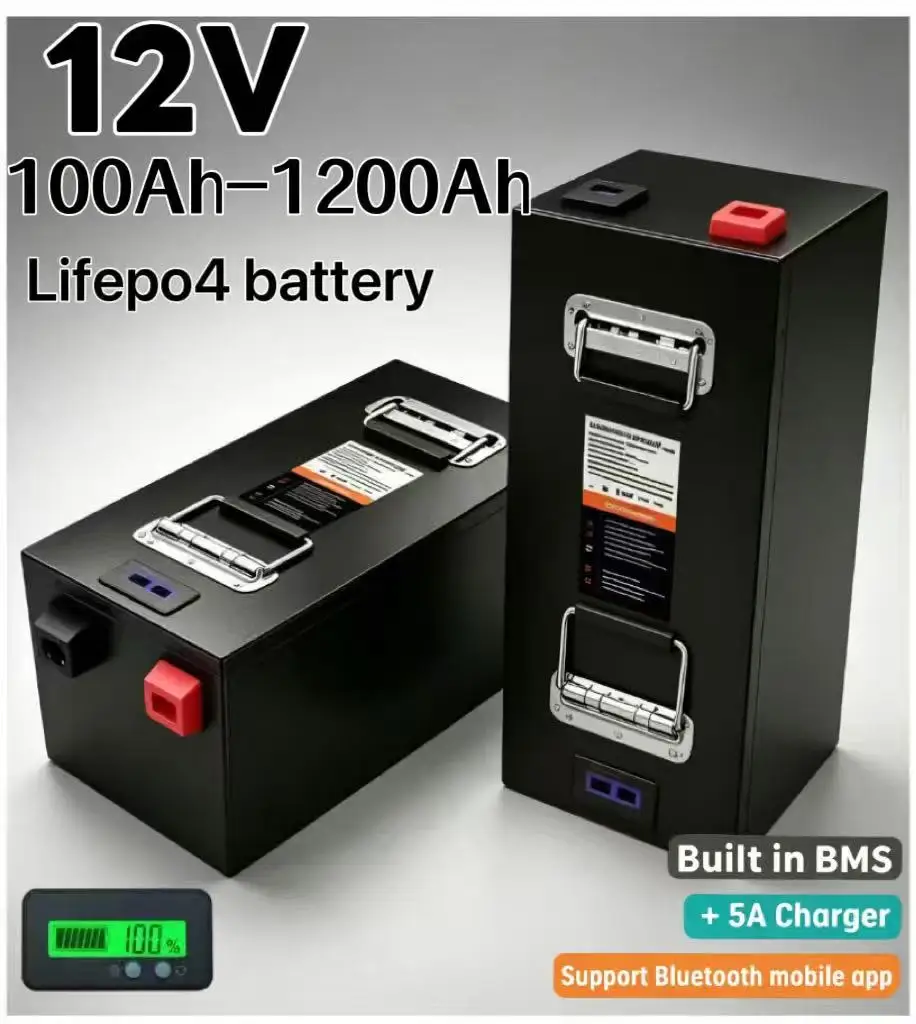 LiFePO4 lithium-batterij 12V g - Lifepo4 12V 100Ah Bms Bluetooth recensie en prijs