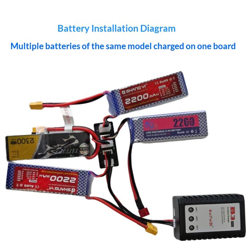 1 Set RC Batterijlader B6AC Pa - 12S Lipo Battery Balancing Board recensie en prijs