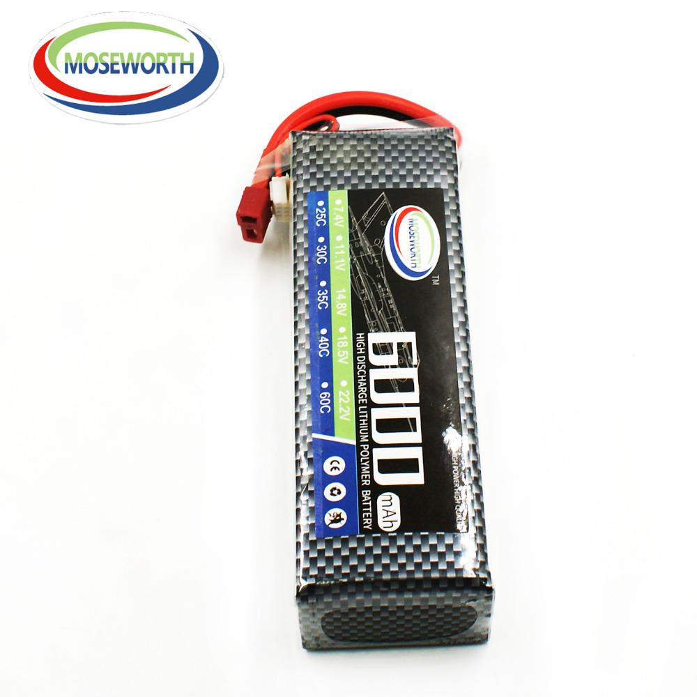 4S 14.8V 6000mAh RC Speelgoed  - 4S Lipo Battery 14.8V 6000Mah recensie en prijs