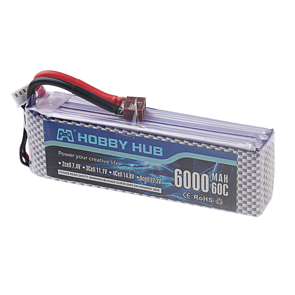 2S 3S 4S 6S 7.4V 11.1V 14.8V 2 - 4S Lipo Battery 14.8V 6000Mah recensie en prijs