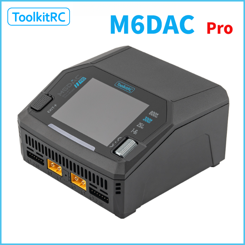 ToolkitRC M6DAC PRO Dual Chann - Toolkitrc M6Dac Smart Charger recensie en prijs
