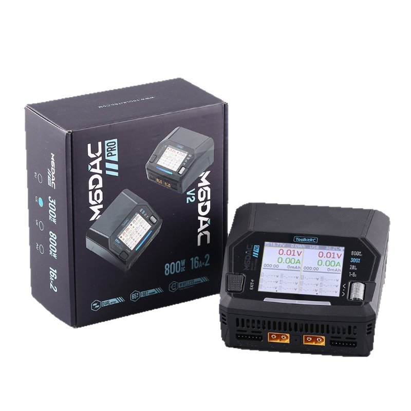 ToolkitRC M6DAC Pro Dual-Chann - Toolkitrc M6Dac Smart Charger recensie en prijs