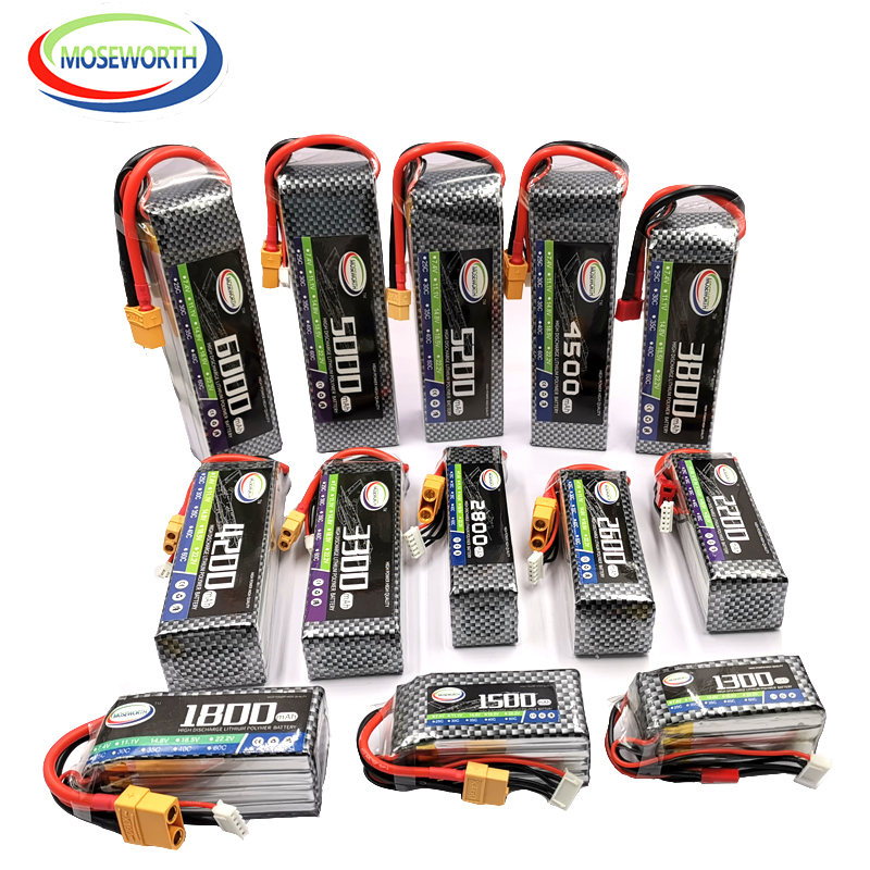 2S 3S 4 4s 6S Rc Lipo Batterij - 4S Lipo Battery 14.8V 6000Mah recensie en prijs