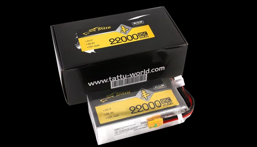 Nieuwe TATTU UAV HV Lipo Batte - Tattu 6S 22000Mah Lipo Battery recensie en prijs
