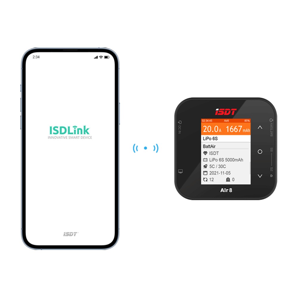 ISDT Air8 DC 500W Smart Balanc - Isdt Air8 8S Lipo Charger recensie en prijs