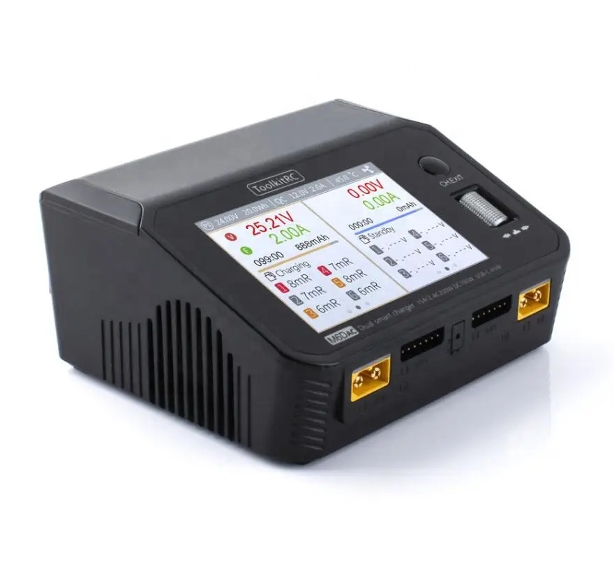 ToolkitRC M6DAC AC 200W DC 700 - Toolkitrc M6Dac Smart Charger recensie en prijs