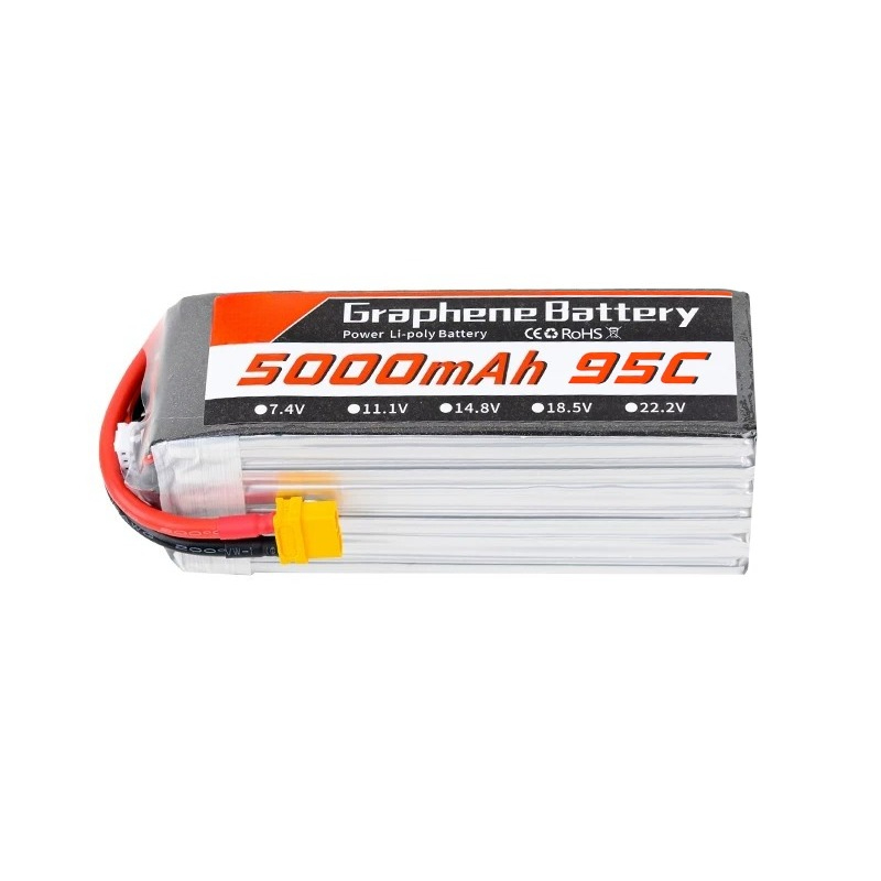 Grafeen Lipo Batterij 5000mAh  - 6S Lipo Battery 22.2V 5000Mah recensie en prijs