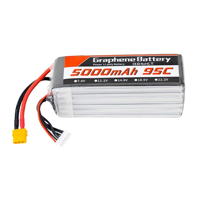 Grafeen Lipo Batterij 5000mAh  - 6S Lipo Battery 22.2V 5000Mah recensie en prijs