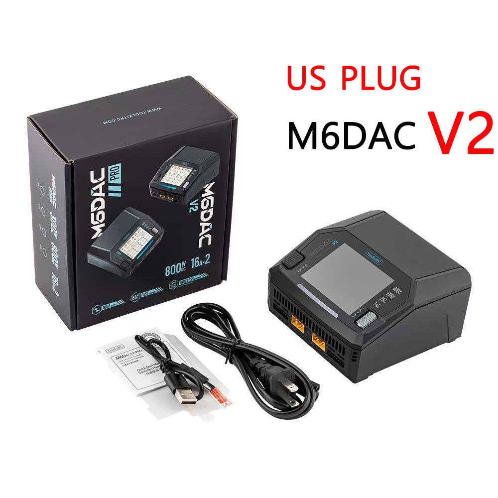 ToolkitRC M6DAC PRO V2 Dual Ch - Toolkitrc M6Dac Smart Charger recensie en prijs