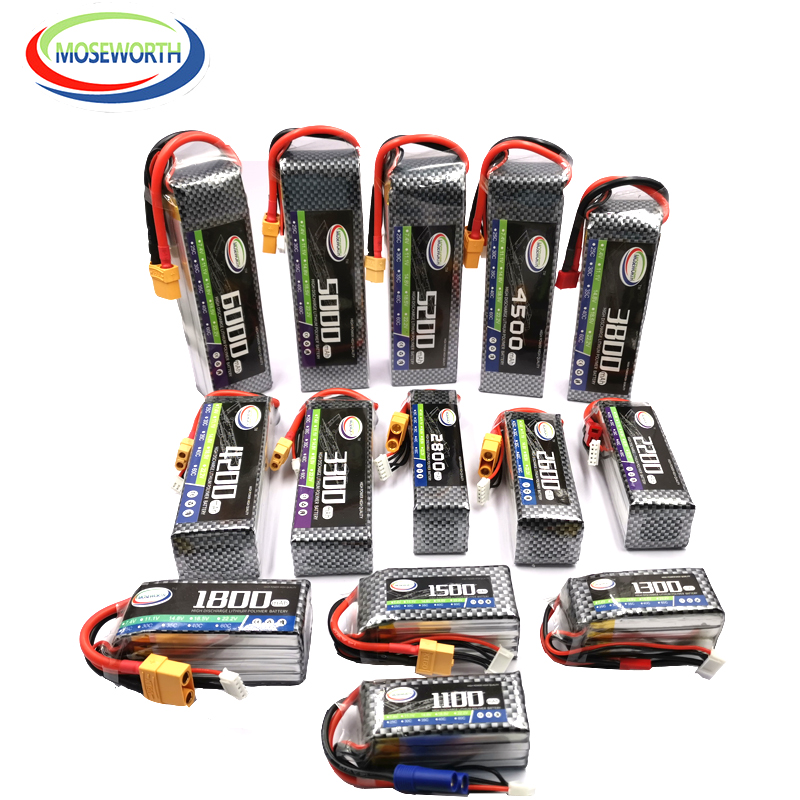 2S 3S 4 4s 6S 2200 4200 5200 6 - 4S Lipo Battery 14.8V 6000Mah recensie en prijs