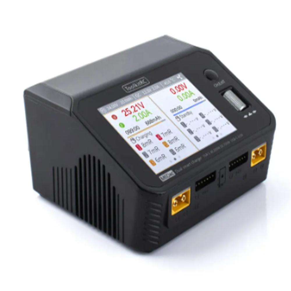 ToolkitRC M6DAC 350W x 2 USB-C - Toolkitrc M6Dac Smart Charger recensie en prijs