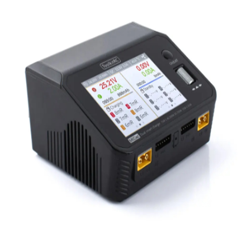 ToolkitRC M6DAC 350W x 2 USB-C - Toolkitrc M6Dac Smart Charger recensie en prijs